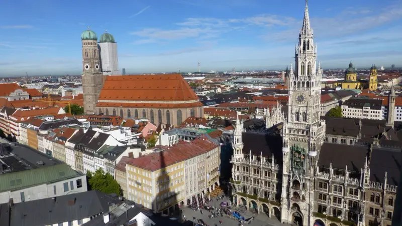 Rooftops of Munich old town